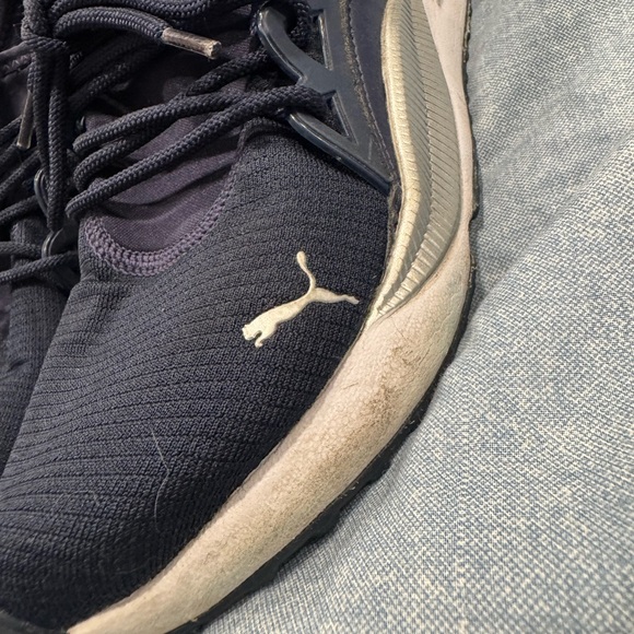 Puma Blue and White Sneakers - Picture 4 of 8